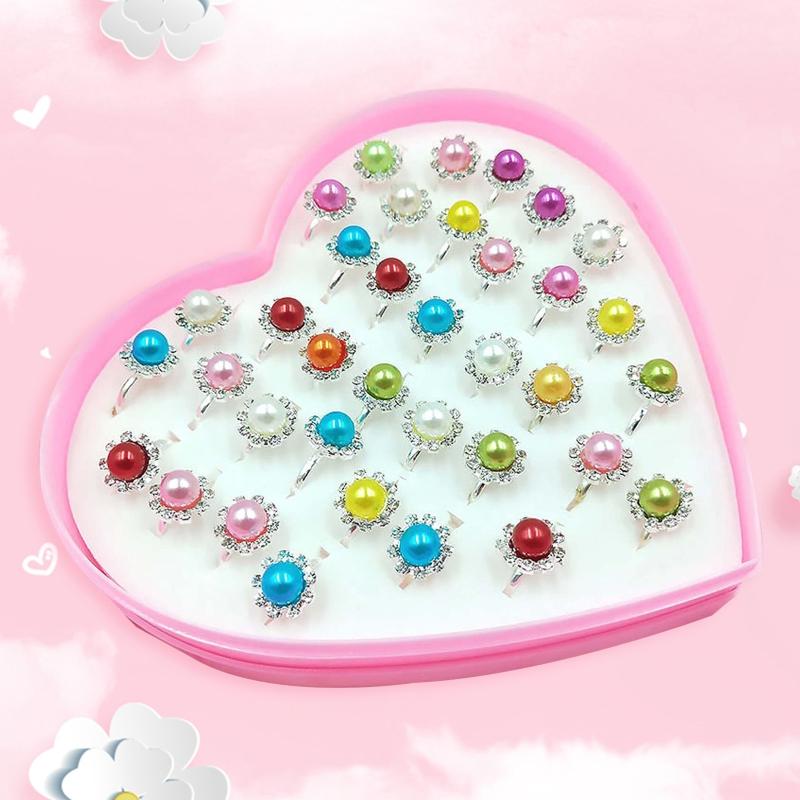 Cartoon Ringen 12/36 Stuks/Doos Kinderen Legering Vingerring Decoratie Verstelbare Knokkelring Feestartikel Actiefiguren Speelgoed