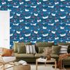 Paper Boats at Sea Wallpaper for Living Room and Bedroom 50x1000
