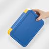 Portable Bento Box Travel Vegetable Salad Container with Spoon Fork Fruit Salad Lunch Box Food Storage Container for Kids Adults