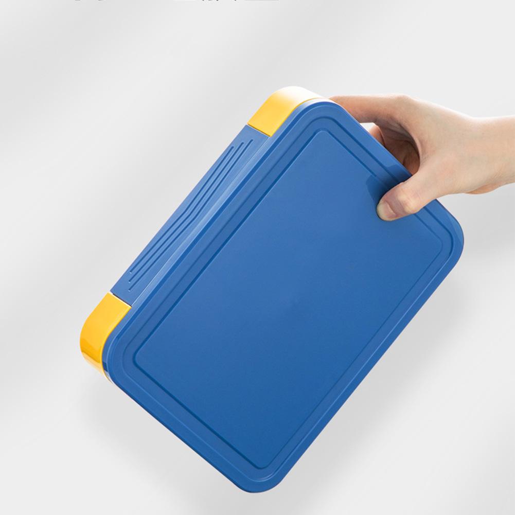 Portable Bento Box Travel Vegetable Salad Container with Spoon Fork Fruit Salad Lunch Box Food Storage Container for Kids Adults