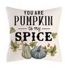 Autumn Theme Thanksgiving Pillow Case Home Decor Pumpkin Truck Farm Pillow Cushion Case