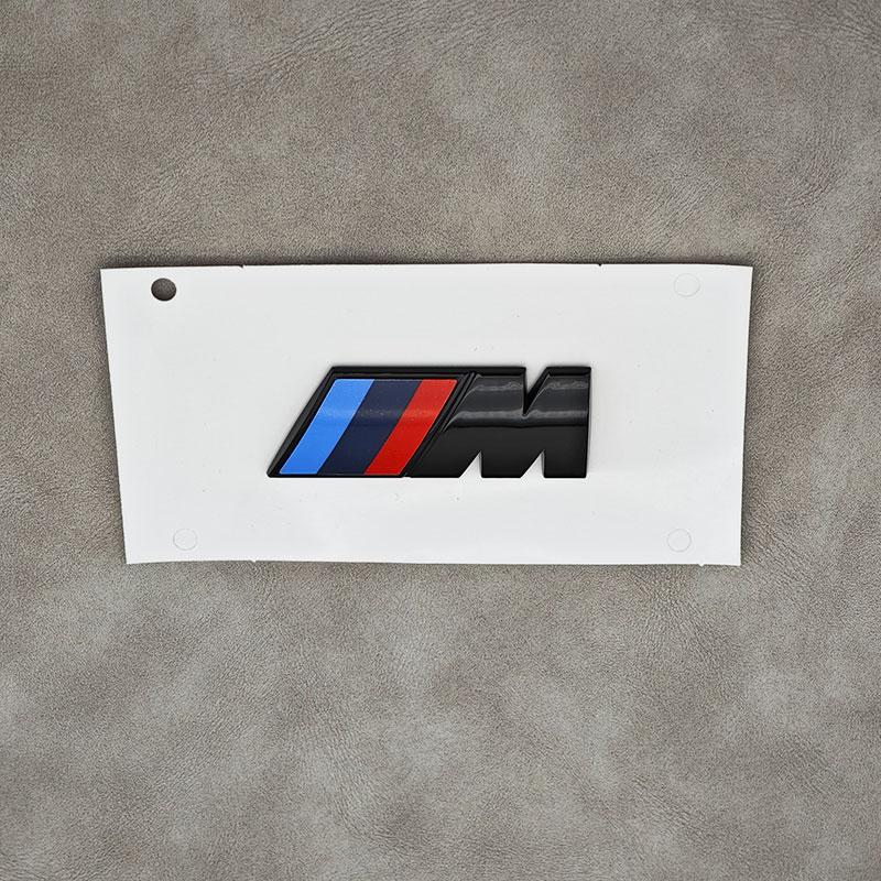 3D ABS-logotyp M-klistermärke Bakre bagagerumsemblem Skärmskyddssidoemblem för BMW E90 E39 E46 E60 F10 F30 X1 X2 X3 X4 X5 X6 X7 M2 M3 M4 M5
