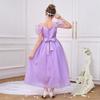 Children's Dress Princess Dress Sequin Mesh Evening Dress Forging Temperament Stage Puffed Dress Girls Party Dress