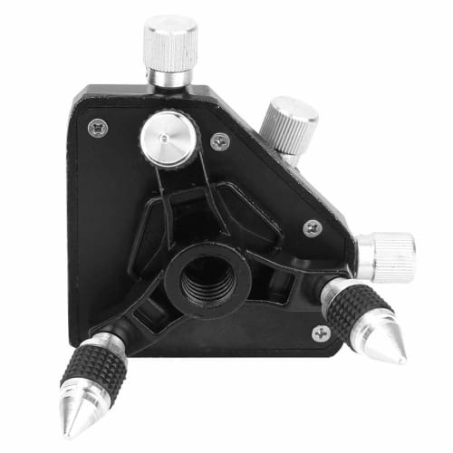 Laser Level Tripod, 360 Degree Standard Aluminum Alloy Tripod Stand Bracket with 1/4" Thread for Laser Levels