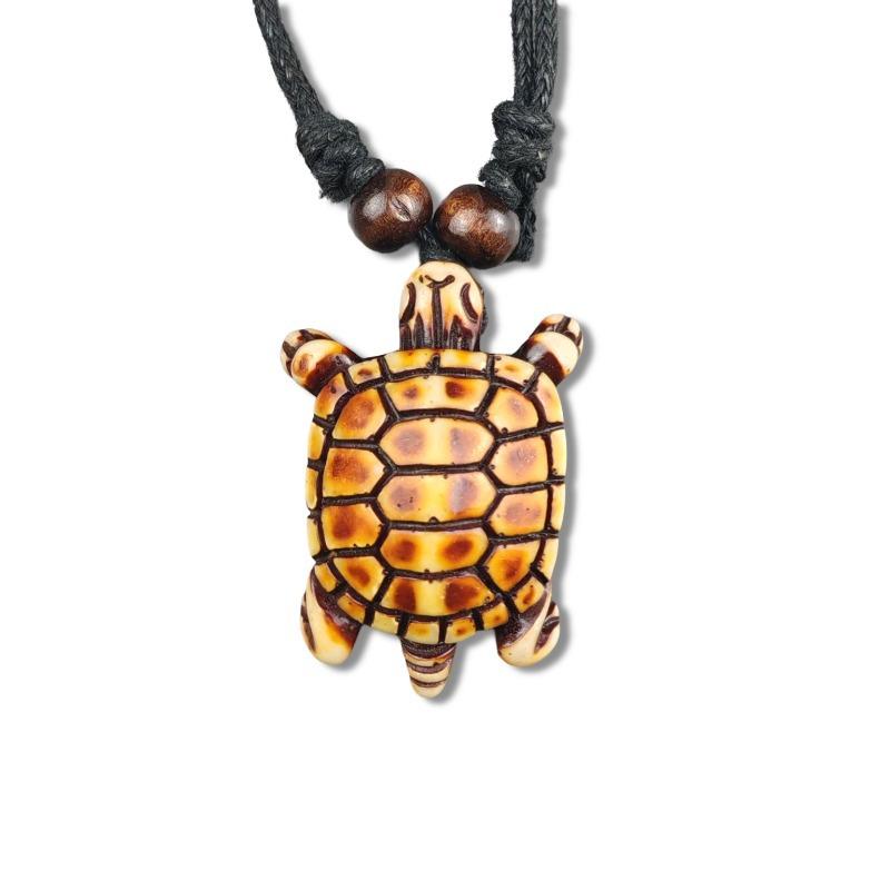 Vintage Animal Necklace, Springy Turtle Resin Jewelry Pendant, Sweater Chain Couple Accessories