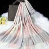 Polyester Knitted Wool Scarf Soft Long Neckscarf with Tassel Soft Classic Plaid Scarf  Women