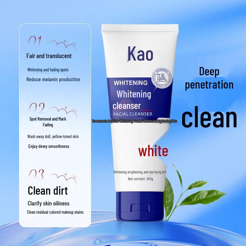 Hua Jie Si Tranexamic Acid Spot Removing Brightening Facial Cleanser 100g - Oil Control & Gentle Cleansing