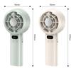 Lightweight ABS Table Fan USB Propelled 120 Adjustable Air Stream Periods