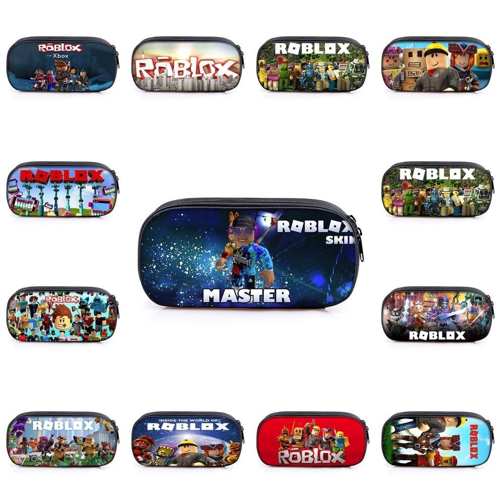 Colorful Roblox Pencil Case For Kids And Students With Multiple Compartments