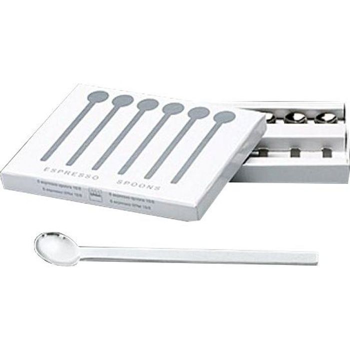 Cuillères - ASA SELECTION - Espresso - Inox - Lot de 6 - 9.5 cm