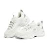 Skechers DLites 4.0 Fabric Synthetic Leather Comfortable Shock Absorption Low-Top Dad Shoes Women Sneaker White 149492-WGY