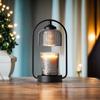 Aquecedor de Velas de Vidro Vintage Lilang Lâmpada de Cabeceira