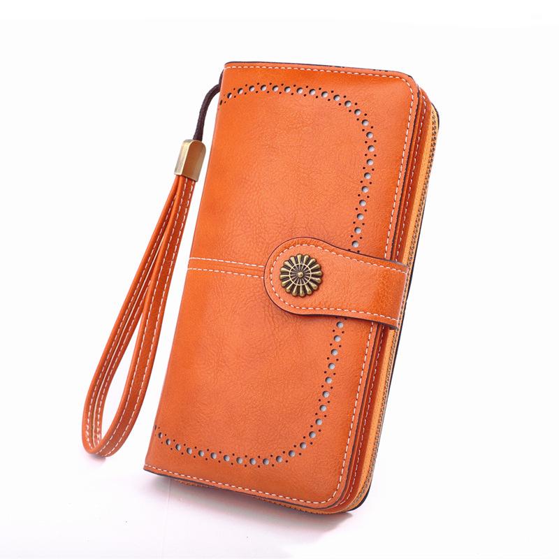 Pu Leather Women Wallets Female Long Hasp Purses Ladies Phone Purse Card Holders Fashion Large Capacity Money Bag Carteras