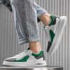 Men's Flat Casual Sneakers  Trendy Thick Sole Shoes Comfortable Vulcanized Mens Tennis Shoes Zapatillas De Deporte