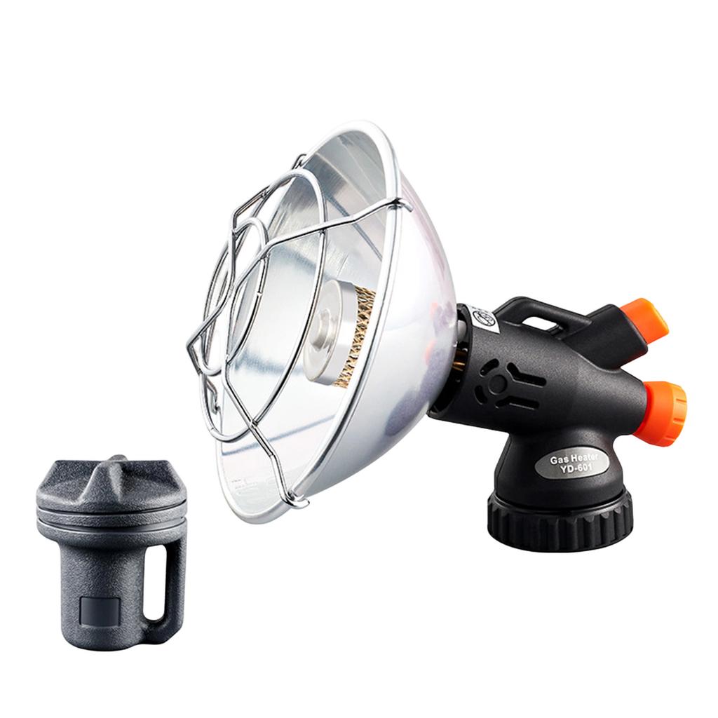 Chauffage d'extérieur, Chauffage à gaz radiant sans fil monté sur le dessus, Convient pour les patios, le camping, la pêche et les garages.