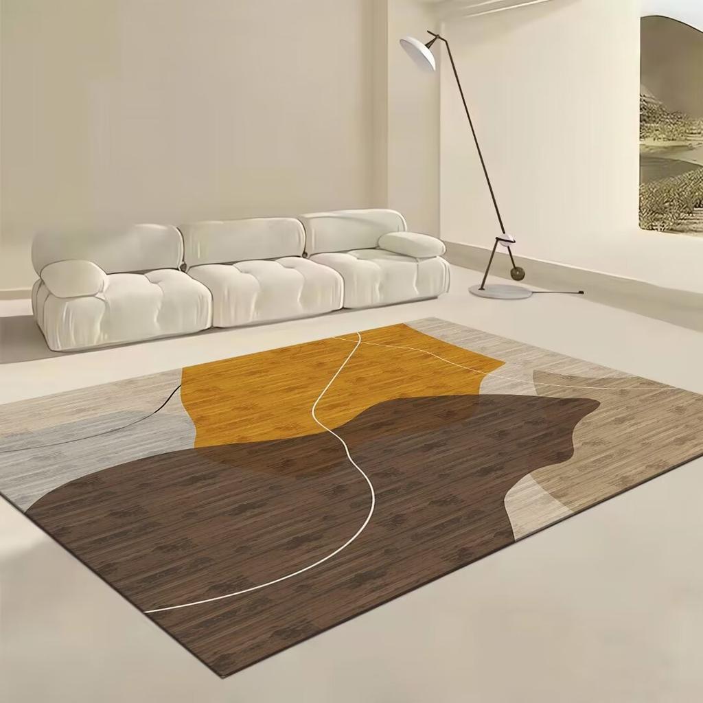 Modern Nordic CARPET FOR LIVE ROOM Simple Style Washable 200x300 Large Area Rugs Big Size Non-slip Mat for Kids Lint-free IG