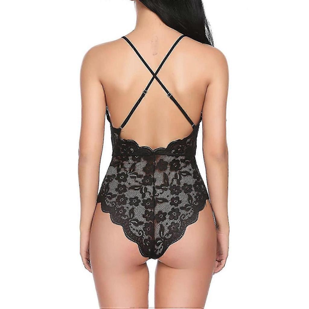 Lace Bodysuit For Women Tummy Control Shapewear Women's V-neck Camisole