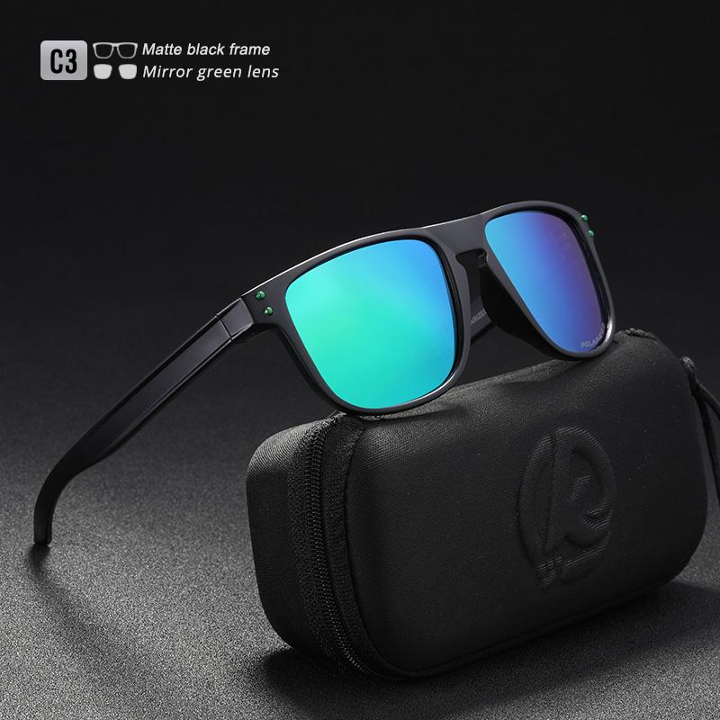 KDEAM Brand Classic Design Polarized Sunglasses For Men Coating Mirrored Lens Oval Travel Sport Sun Glasses Fashion Women Shades