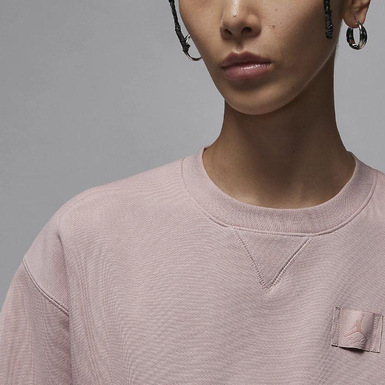 Jordan Flight Fleece Sweatshirt Women's Oxford Pink FV7153-601