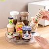 PET Transparent Rotating Spice Rack