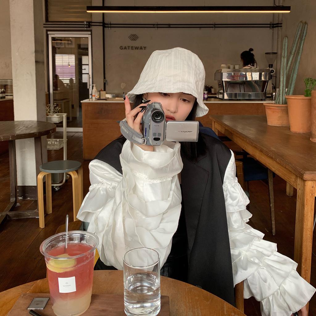 Vintage Inspired Cotton Fisherman Hat For Women Summer Sun Protection Brim Wide