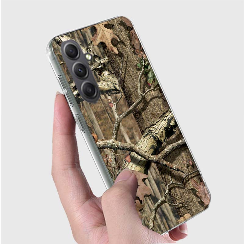 Casing Camo Hunting for Phone Case for Samsung A16 A26 A36 A56 A17 A37 A57 A07 A06 A02S A03 A04S A05S Galaxy Note 20 10 A50S A71