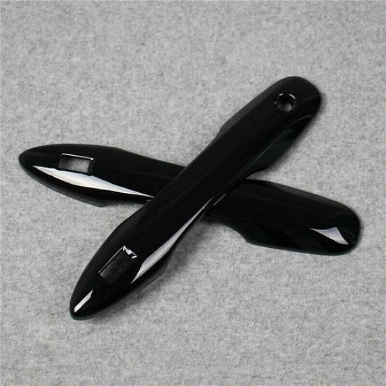 Glossy Black Side Car Door Handle Molding Cover Trim For Toyota Venza -