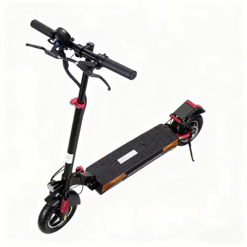 L12 Monopattino Elettrico Pieghevole Fuoristrada per Adulti 500W 48V 16Ah 50kmh Autonomia 45-50KM Pendenza 35 Gradi Doppio Freno a Disco Impermeabile UE Disponibile