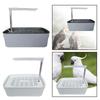 Parrot Bathtub with USB Cable Easy To Clean Automatic Pet Bird Bath for Water Bowl Parakeets Budgie Budgerigar Lovebirds