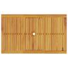 Garden Dining Set 5 pcs Brown Solid Acacia Wood