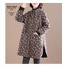Warm Stylish 2026 Korean Plus Size Mid-Length Age-Reducing Velvet Jacket for Women