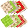 24pcs Christmas Halloween Scrapbook Paper Pads 6x6In Festival Packaging Decoration DIY Crafts Journaling Supplies Gift Wrapping