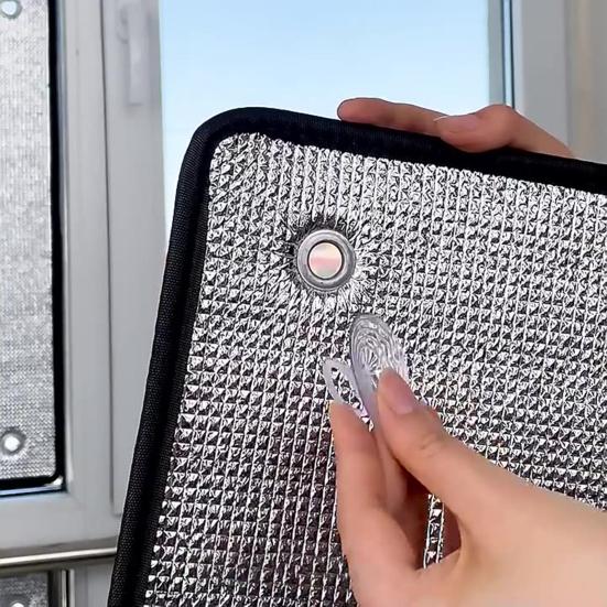 Heat Insulation Window Film Aluminum Foil Reflective Privacy Screen UV