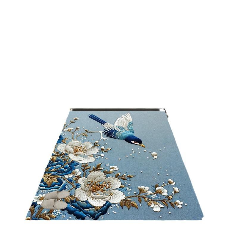 Chinese Style Floor Mat Entrance Door Entrance Foyer Foot Mat Anti Slip Carpet Door Mat Entrance Door