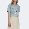 Adidas Originals Graphic Tee With Cartoon Print Women Tops Magic-Grey HM9258