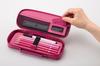 Raymay Fujii Pen Large Topliner Pink FSB602P Case, Capacity, Leather,