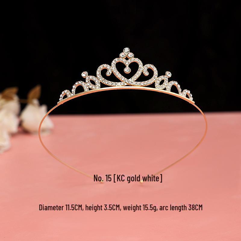 Kinder Prinzessinnenkrone Kopfschmuck - Stilvolles Event-Performance-Accessoire