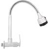 Kitchen Faucet G1/2inch Household Kitchen Single Cold Type Water 360??Rotatable Wall Mount Faucet