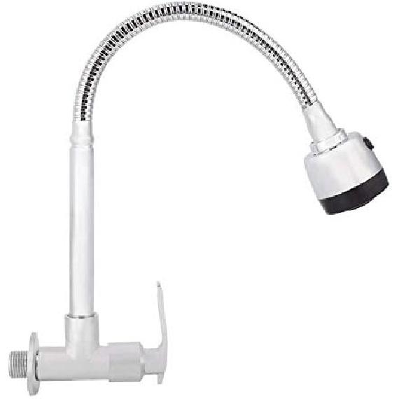 Kitchen Faucet G1/2inch Household Kitchen Single Cold Type Water 360??Rotatable Wall Mount Faucet