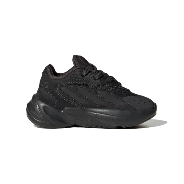 Adidas Originals Ozelia El Sports Casual Shoes Durable Low-Top Walking Shoes Baby Sneaker Black GW7214