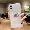 Niedliche Snoopy Handyhülle für iPhone 15 Pro Max 11 12 13 14 Pro Max 6 6S 7 8 Plus 12 Mini XS XR SE 2 3 Klar Transparent Weiche Hülle