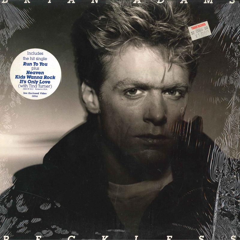 

LP Record BRYAN ADAMS - Reckless SP5013 A&M 1984 US Rock Used