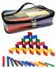 Various Dominoes DX Domino Toppling Wooden Dominoes Large Size 120 Pieces Single Refill Pack Toy Educational Toy Colorful Building Blocks Size Add-on