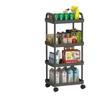 Multi-layer Movable Storage Rack for Bathroom, Snacks, Books & Toys