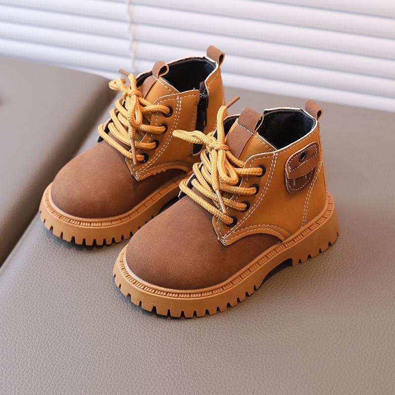 Красивые повседневные универсальные удобные нескользящие короткие ботинки с цветной — фото 10