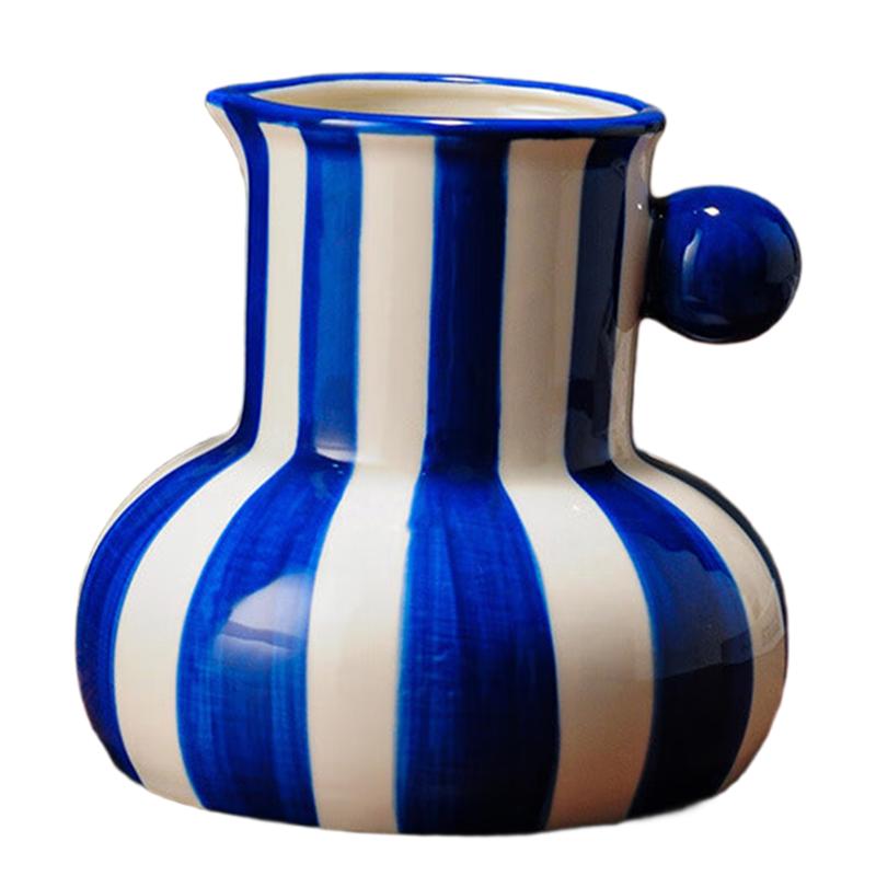 Flower Arrangement Vase Plant Pot Colorful Table Decoration Ornament Room Aesthetic Decor