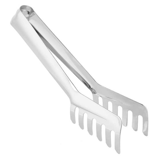 

Щипцы для еды Экологичные нержавеющие нержавеющие держатели для еды из нержавеющей стали Зажимы для бытовых нужд серебряный