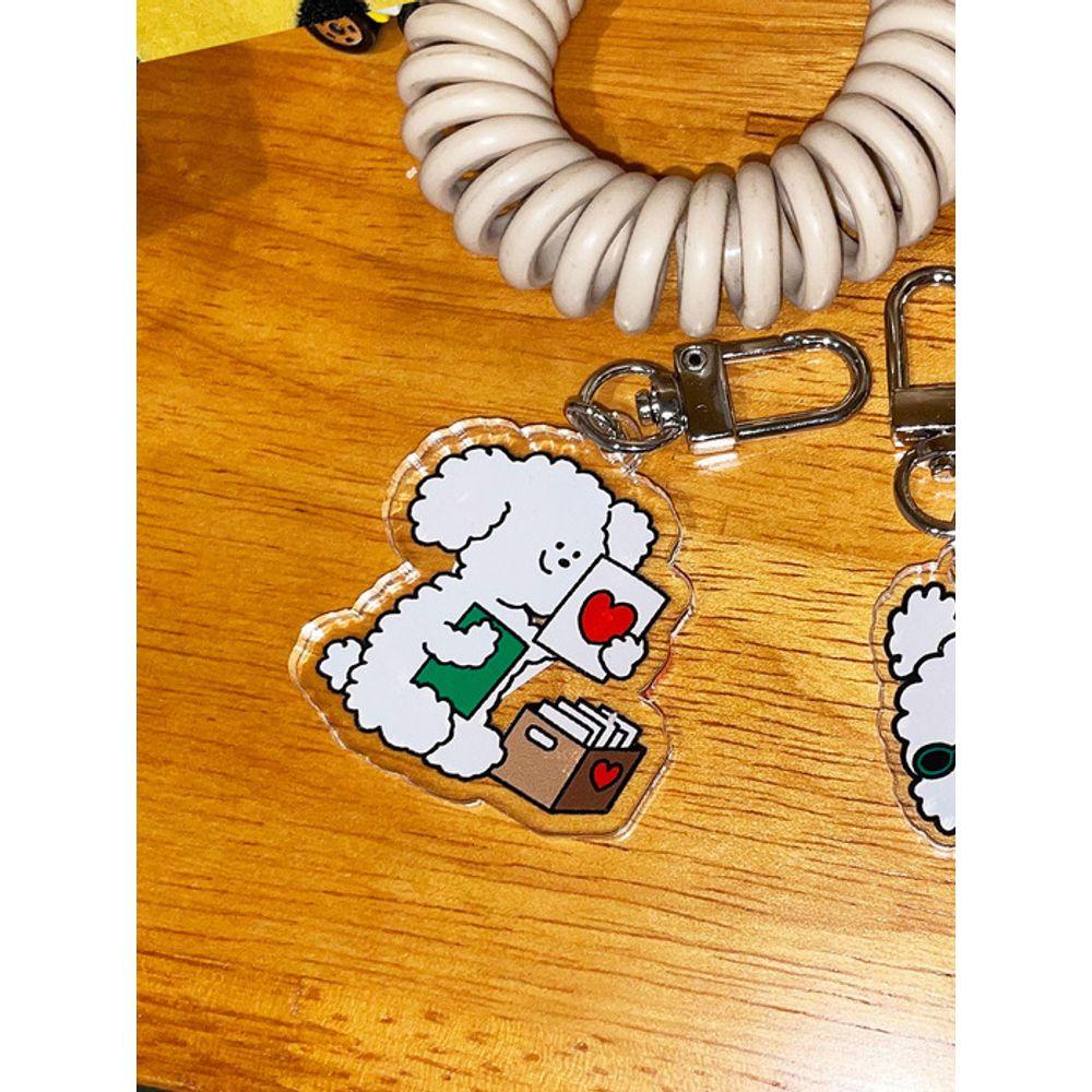 

BALLOON FRIENDS MESSY ADVENTURE Love Letter Windy Acrylic Keychain Love Letter Windy Acrylic Keychain