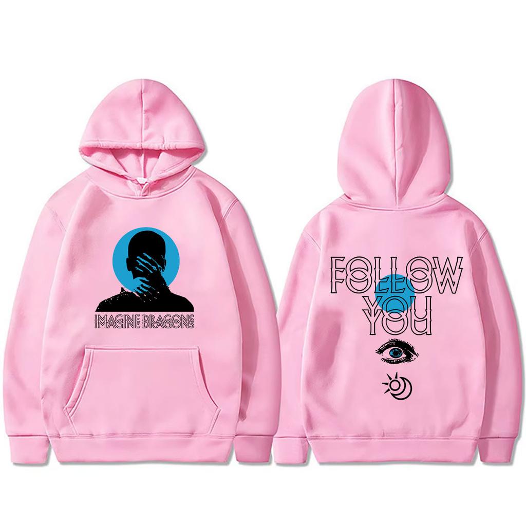 Rock Band Imagine Dragons Mercury Follow You Hoodie Men Women Hip Hop Oversized Sweatshirt Male Hoodies