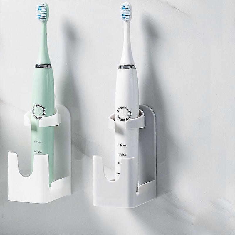 Punch-free Electric Toothbrush Holder Wall Bathroom Organizer Shelves Brush Holder Bathroom Accessories Organization Storage Betterlifefg